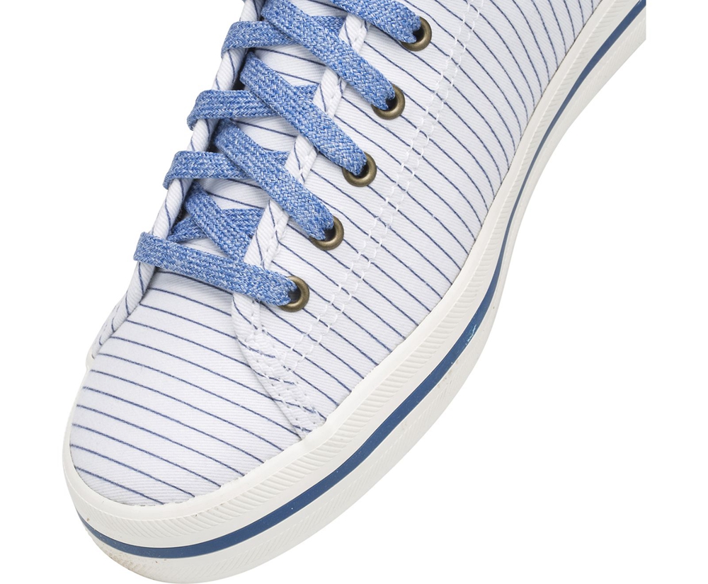 Basket Keds Femme Blanche - Kickstart Mlb® - 162-VWCQKS